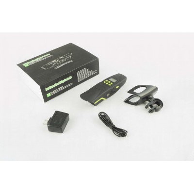 Аудиосистема велосипедная на руль   (влагостойкая, фонарик, рация, МР3/USB/SD/Bluetooth/FM-радио)   (mod:AV126-G)   NEO