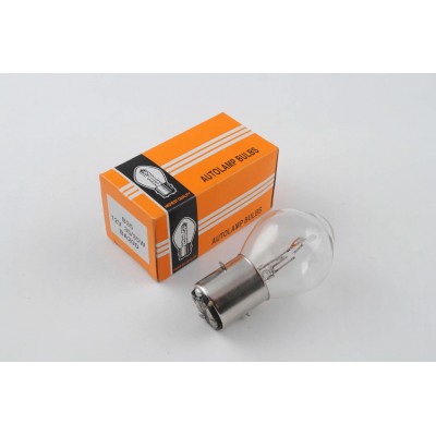 Лампа BA20D (2 вуса) 12V 35W/35W (груша) ORANGE BOX