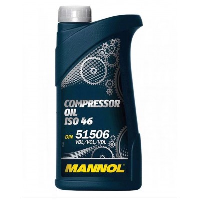 Олія 1л (компресійна, Compressor Oil ISO 46) MANNOL