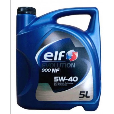 Олія автомобільна, 5л (SAE 5W-40, синтетика, EVOLUTION 900 NF) ELF (#GPL)