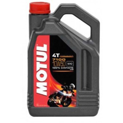 Олія 4T, 4л (синтетика, 10W-50, 7100, API SL/SJ/SH/SG) MOTUL (#104098)