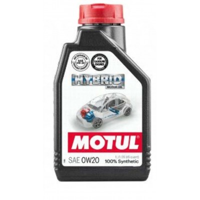 Олія 4T, 1л (синтетика, 0W-20, HYBRID, API SN-GF-5) MOTUL (#107141)