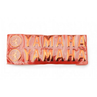 Наклейка букви YAMAHA (20х6см, 2шт, червоні) (#4751)