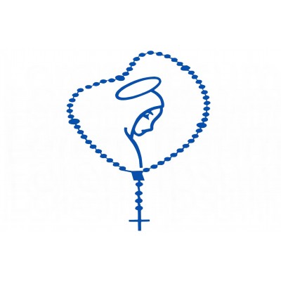 Наклейка декор CHAIN ​​(16x14см, синя) (#5622)