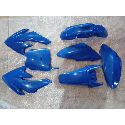 Пластик   Питбайк  (комплект) (7 шт) Синий  Honda CRF70/KAYO CRAZY CAT 140сс/GEON X-PIT   JPX