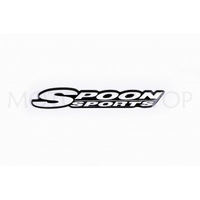 Наклейка логотип SPOON SPORTS (13x2см, алюміній) (#1643)