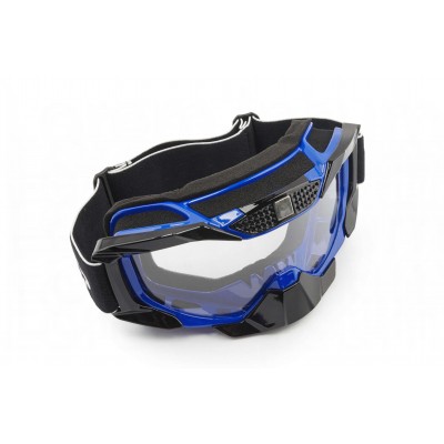 Кросові окуляри (mod:MJ-1015, сині, прозоре скло)