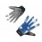 Велоперчатки (чорно-сині, закриті, з довгими пальцями, size M) (Spelli) FM