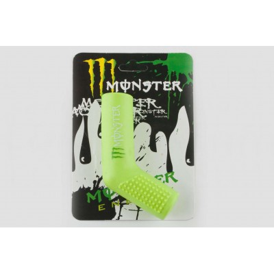 Гумка заводної ніжки MONSTER ENERGY (універсальна, зелена) XJB