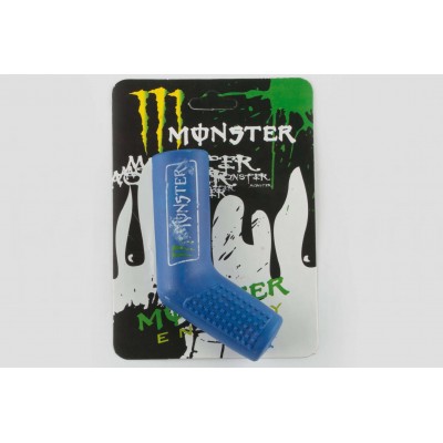 Гумка заводної ніжки MONSTER ENERGY (універсальна, синя) XJB