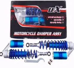 Амортизаторы (пара) Delta 340mm, газомасляные (синие) KOMATCU (mod.A)