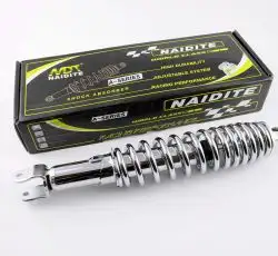 Амортизатор GY6, DIO ZX, LEAD 320mm, регулируемый (хром) NDT