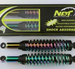 Амортизаторы (пара) Delta 340mm, регулируемые (плазма) NDT