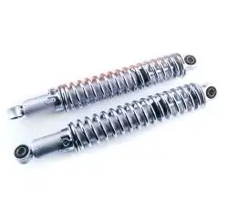 Амортизаторы (пара) МИНСК 340 mm, регулируемые (хром) VDK