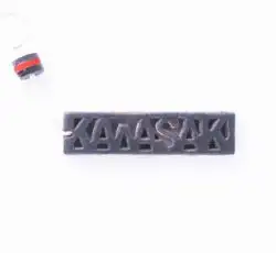 Брелок каучук (серо-красный) KAWASAKI AS