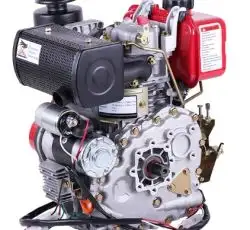Двигатель м/б 173D (5Hp) (дизель, шлицы 25мм) с электростартером AMG