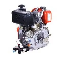 Двигатель м/б 178F (6Hp) (дизель, шлицы 25мм) с електростартером TT AMG-2