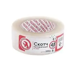 Скотч прозрачный 45мм*200м*44мкм