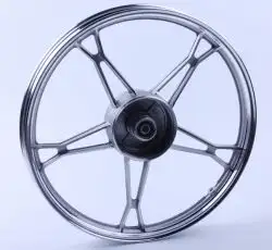 Диск колеса 1,4 * 17 (зад, барабан) (легкосплавный) Delta AMG-2