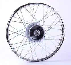 Диск колеса 1,2 * 17 (перед, барабан) (спицованый) Delta AMG