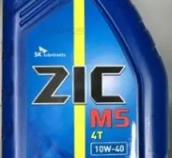 Масло 4T, 1л (SAE 10W-40, полусинтетика, M-5) ZIC VDKI