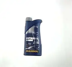 Масло 2T, 1л (для лодок, гидроциклов, двигателей с водяным охлаждением, Outboard Marine API TD) MANNOL