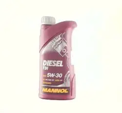 Масло автомобильное, 1л (SAE 5W-30, Diesel TDI 5W-30 API SN/SM/CF) MANNOL
