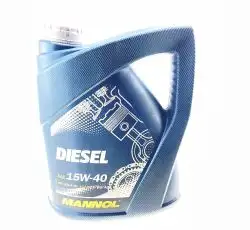 Масло автомобильное, 5л (SAE 15W-40, минеральное, Diesel API CG-4/CF-4/CF/SL) MANNOL