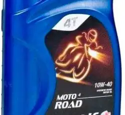Масло 4T, 1л (SAE 10W-40, полусинтетика, ROAD, API SJ) ELF