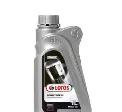 Масло автомобильное, 1л (SAE 10W-40, полусинтетика, MOTOR SEMISYNTETIC SL/CF) LOTOS (#GPL)