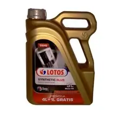 Масло автомобильное, 5л (SAE 5W-40, синтетика) (Synthetic Plus) LOTOS (#GPL)