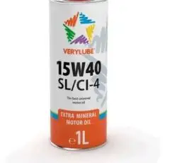 Масло 4T, 1л (минеральное, 15W-40 SL/CI-4) VERYLUBE (20155) (#ХАДО)