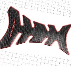 Наклейка на бак PROGRIP, з червоною окантовкою