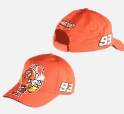 Бейсболка 93 MARC MARQUEZ (красная, 100% хлопок)