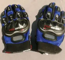 Перчатки PRO-BIKER (синие) VDK-2