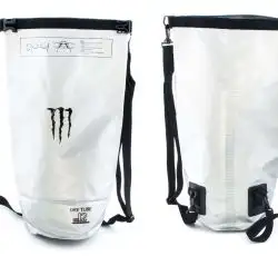 Рюкзак (серебристый, с затяжкой) MONSTER ENERGY