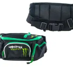 Сумка (черно-зеленая, на пояс) MONSTER ENERGY