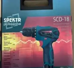 Шуруповёрт аккумуляторный Spektr 18В SCD-18 SVET